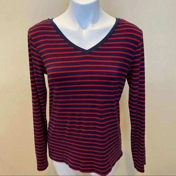 Cupio striped v neck with bows in the back - Picture 2 of 6